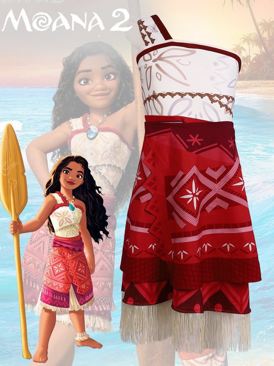 Moana 2 Vaiana Kostyme Voksen Moana Kostyme Til Dame