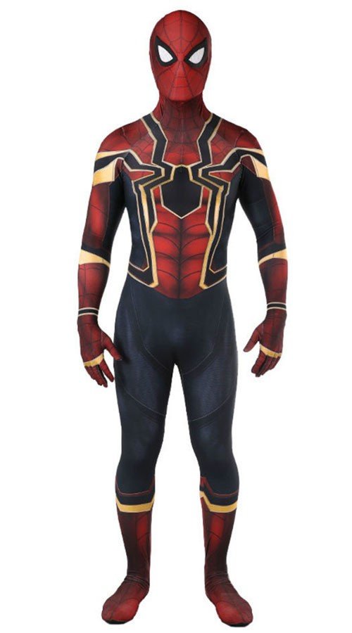 Avengers 3 Homecoming Voksen Spiderman Kostyme