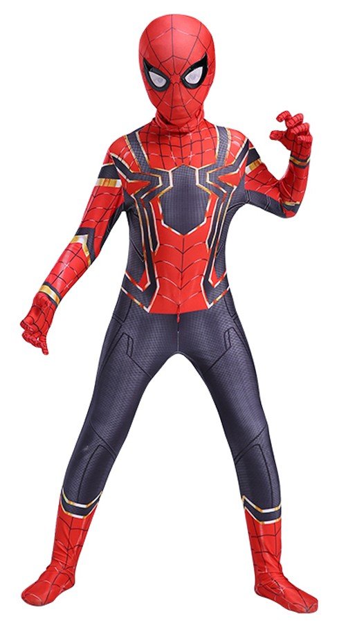 Iron Spiderman Kostyme Barn Avengers Infinity War 