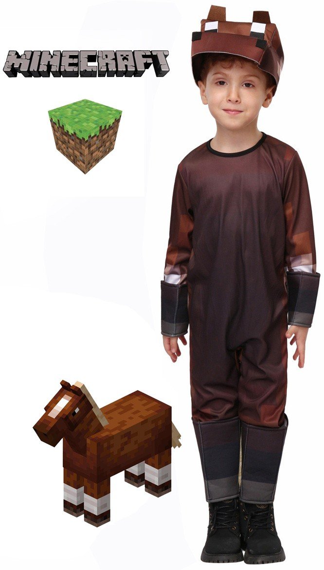 Minecraft Dyrekostymer Hestekostyme Halloween Kostymer