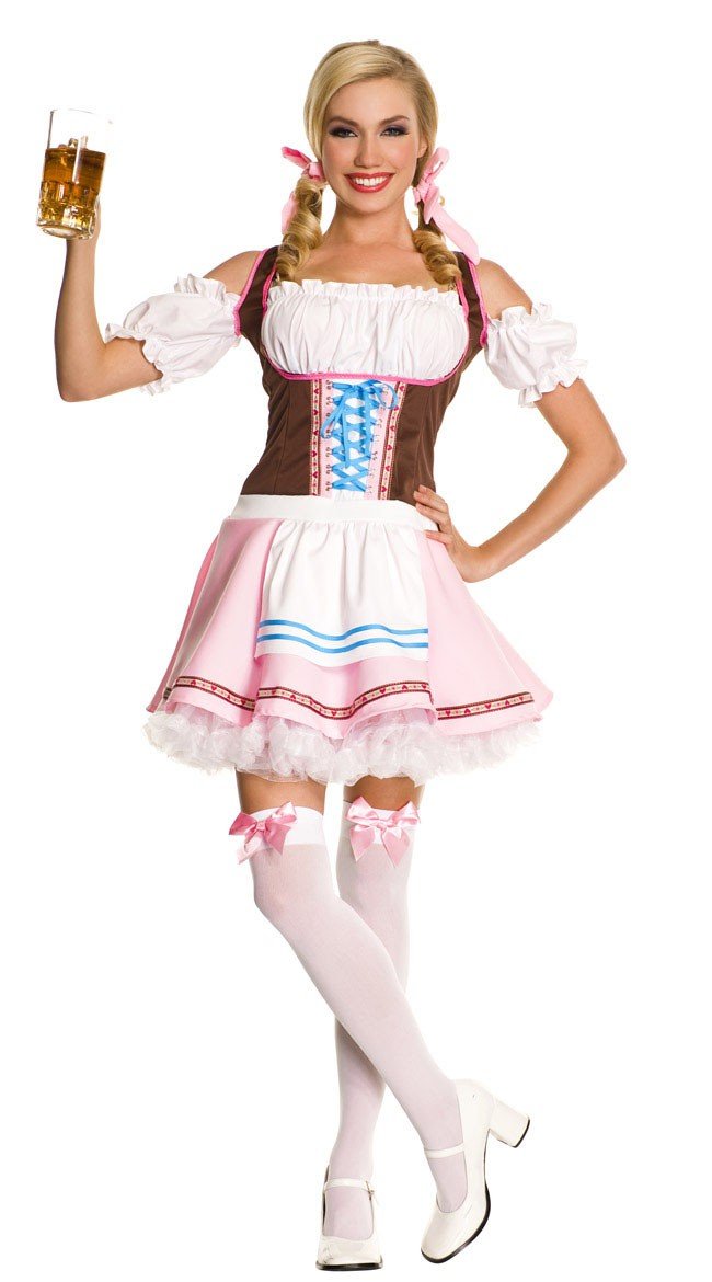 Rosa Bavarian Oktoberfest Kostyme