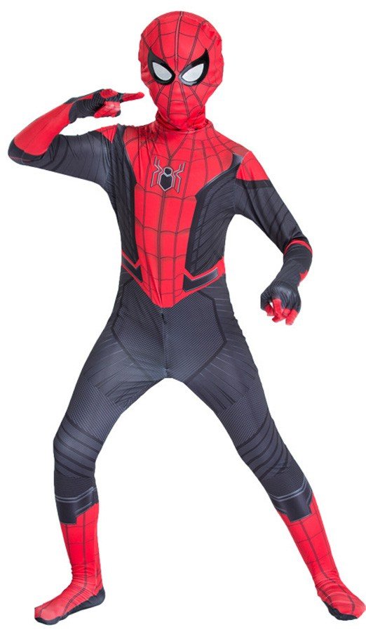 Spiderman Far From Home Peter Parker Kostyme Bodysuit Barn