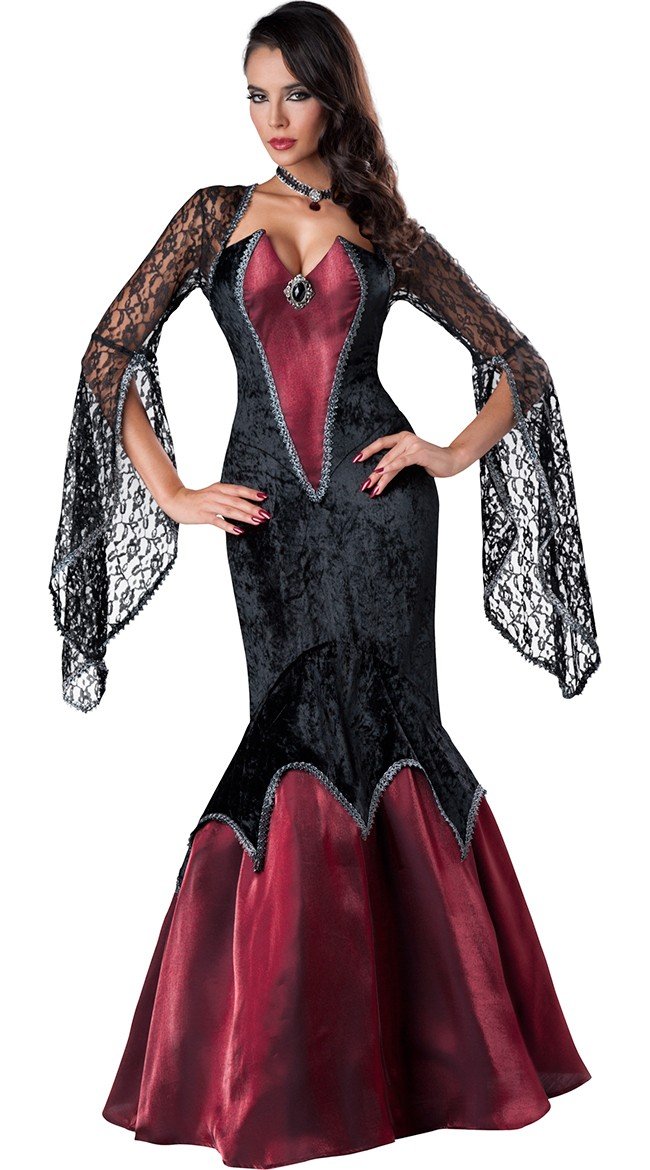 Halloween Fiskehale Vampyr Kostyme