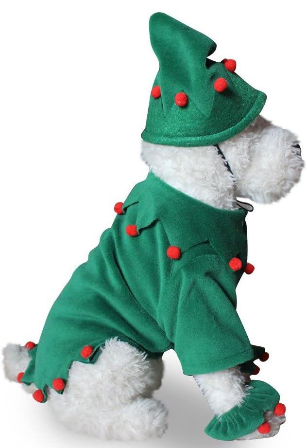 Hund Julealvekostyme Kjæledyrkostyme Hundekostyme Kattekostyme
