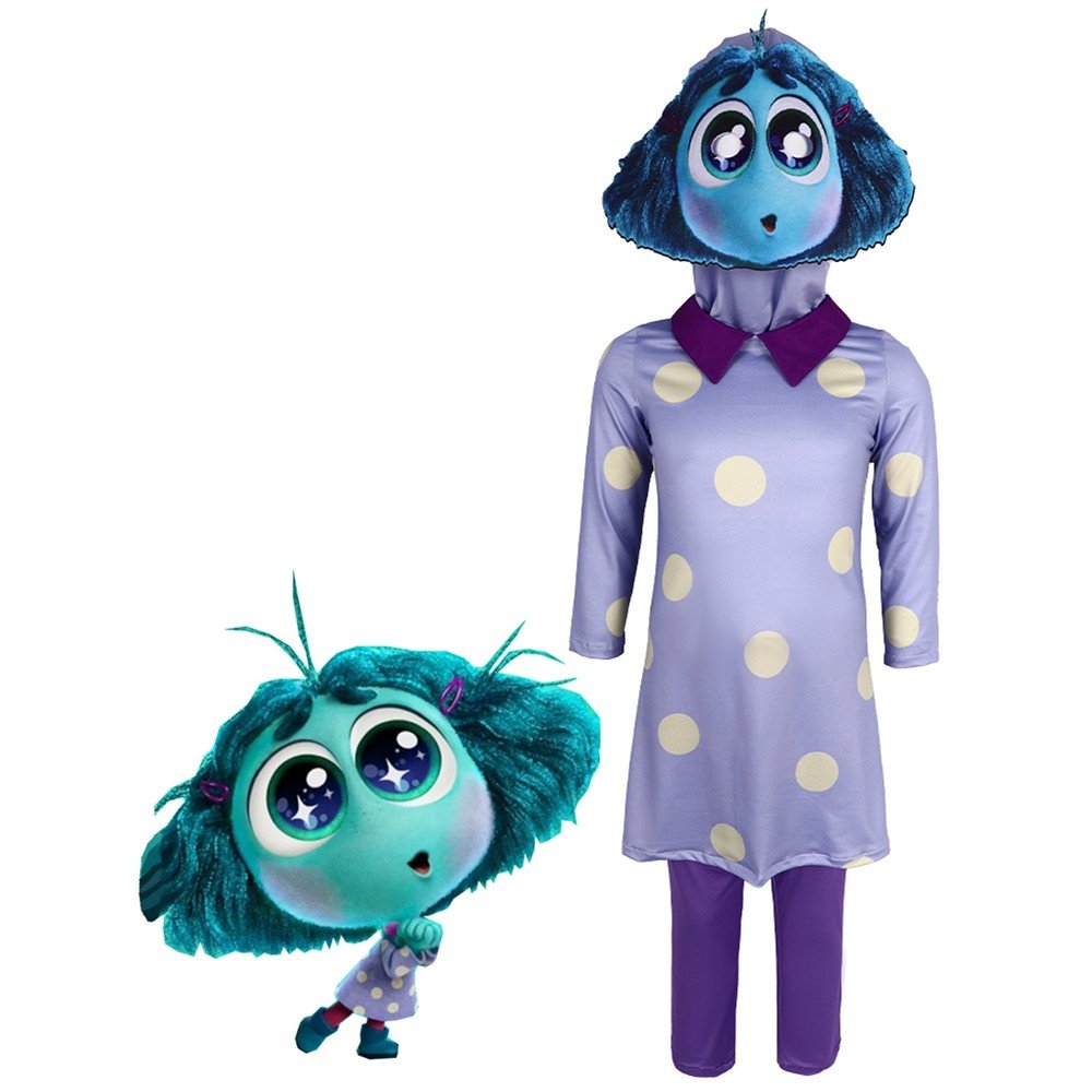 Innsiden ut 2 Envy Kostyme for Jenter Halloween Cosplay Karneval Kostyme Barn og Voksne