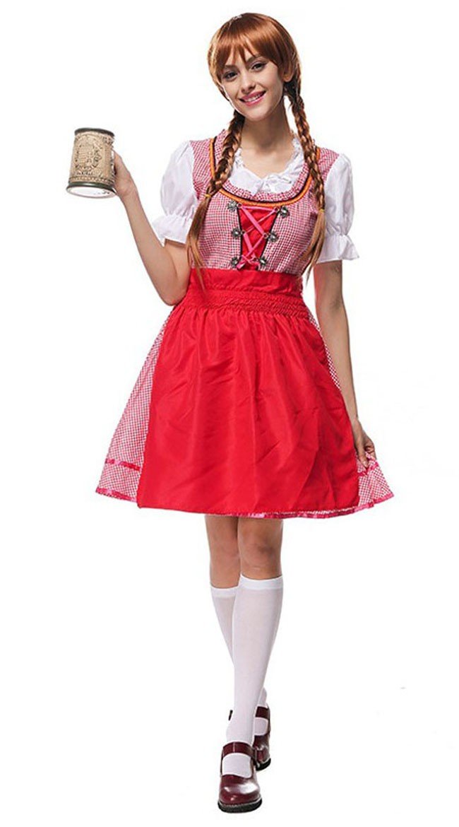 Bavarian Tyroler Kostyme Oktoberfest Kostyme