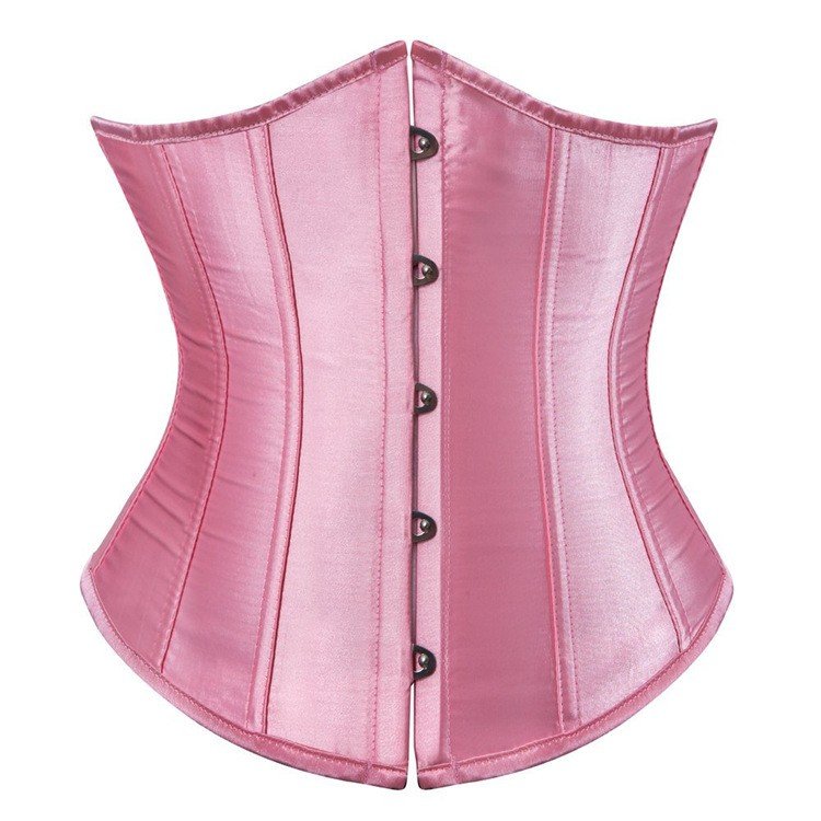 Sateng Underbystekorsett Rosa Waist Training Korsett Shapewear