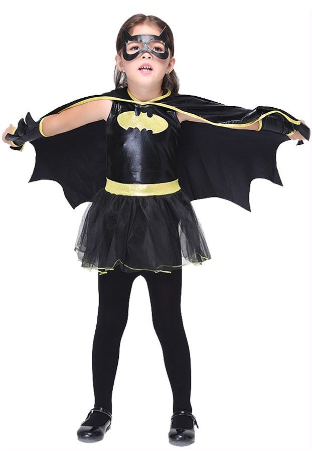 Barn Batgirl Kostyme For Halloween
