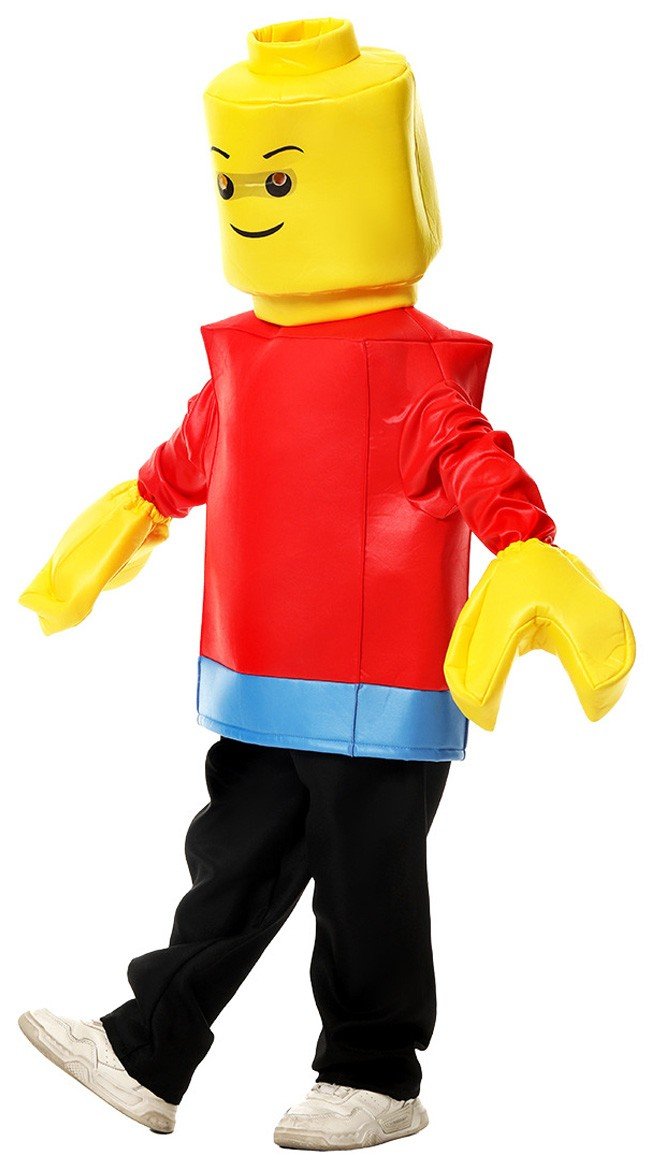Lego Byggekloss Mann Barnekostyme Ninjago Halloween Ninjakostyme