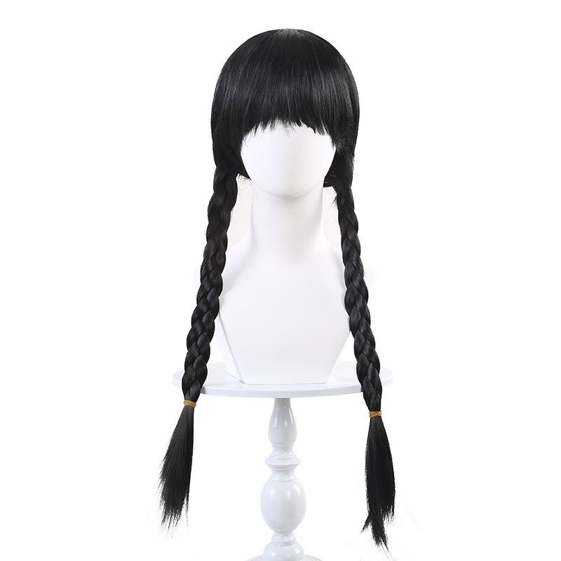 Barneparykker Wednesday Addams Parykk til Barn