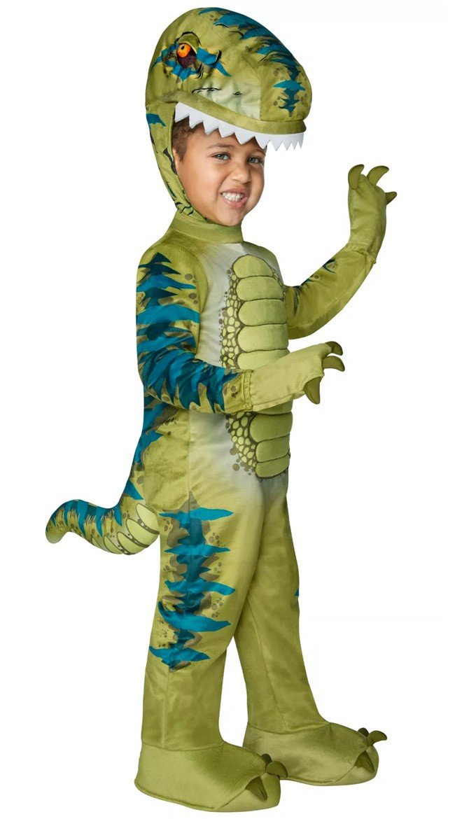 T-Rex Kostyme Barn Jurassic World Dinosaur Kostyme Dyrekostymer