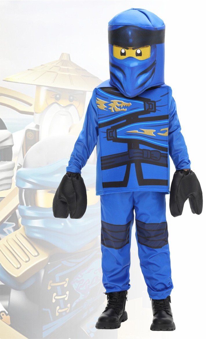 Lego Cole Barnekostyme Svart Ninjago Halloween Ninjakostyme