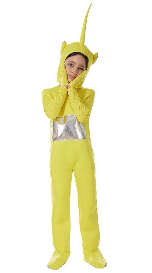 Teletubbies Kostymer Laa-Laa Kostyme Barn Halloweenfest Karnevalkostyme