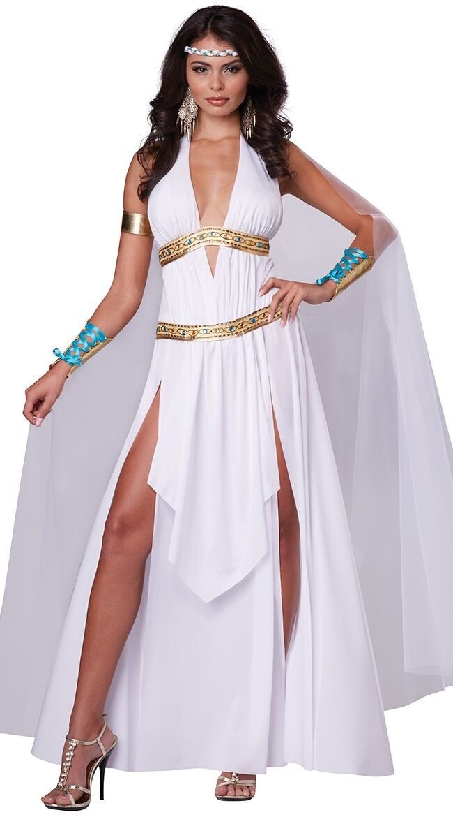 Forførende Gresk Romersk Gudinne Kostyme