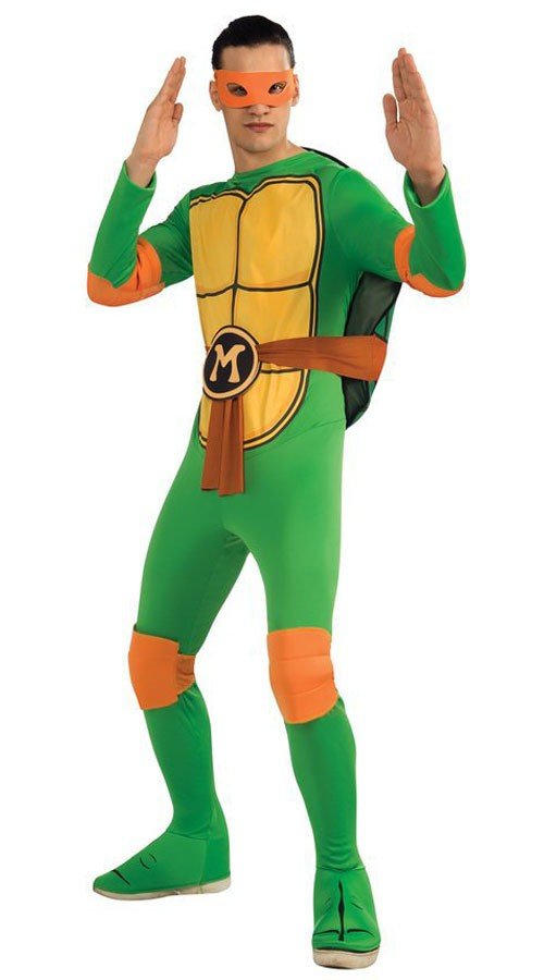 Klassisk Ninja Turtles Michelangelo Kostyme