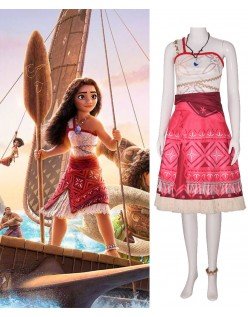 Moana 2 Vaiana Kostyme For Voksen Og Barn