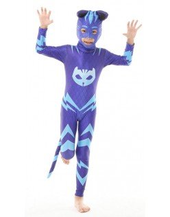 Pysjheltene Kostyme PJ Masks Kattegutt Barnekostyme med Haler