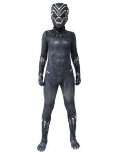 Marvel Avengers Black Panther Kostyme Superhelt kostymer Cosplay Passer Barn Voksne