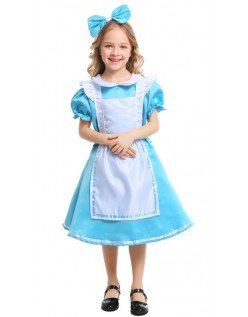 Barn Alice Kostyme Alice i Eventyrland Kostymer
