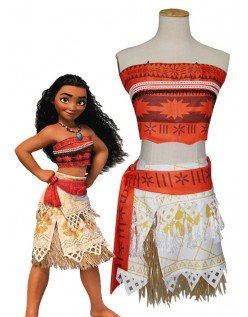 Vaiana Kostyme Voksen Moana Kostyme For Dame