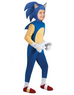 Sonic Kostyme Halloween Barnekostyme