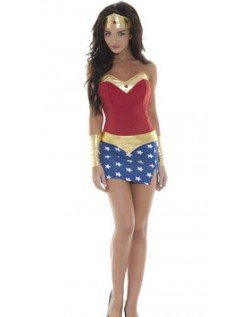 Sexy Superhelt Kostyme Wonder Woman Kostyme