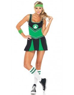 Sexy Boston Celtics Cheerleader Kostyme