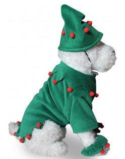 Hund Julealvekostyme Kjæledyrkostyme Hundekostyme Kattekostyme