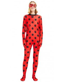 Mirakuløse Marihøne Kostyme Voksne Miraculous Ladybug Kostyme