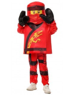 Lego Klassisk Kai Barnekostyme Ninjago Halloween Ninjakostyme