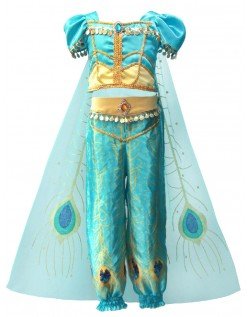 Barn Magedans Aladdin Prinsesse Jasmine Sassy Prestisje Kostyme