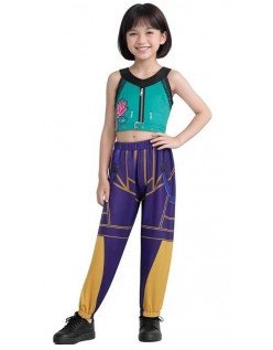 Kpop Demon Hunters Zoey Kostyme for Barn Cosplay Demon Hunters Kostymer