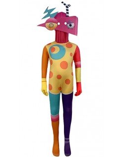 Det Fantastiske Digitale Sirkuset Zooble Kostyme Voksne Barn The Amazing Digital Circus Kostyme