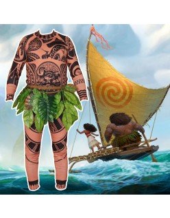 Maui Kostyme Barn Moana Kostyme Maui Tattoo Kostyme