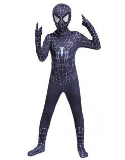The Amazing Spiderman Kostyme for Barn og Voksne Svart