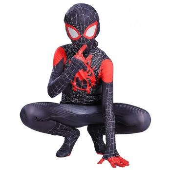 Miles Morales Spiderman Kostyme Barn Spider Man Into the Spider Verse