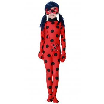 Mirakuløse Marihøne Kostyme Barn Miraculous Ladybug Kostyme